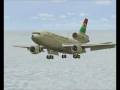 FS2004 Ghana Intl DC10 pousando em Accra