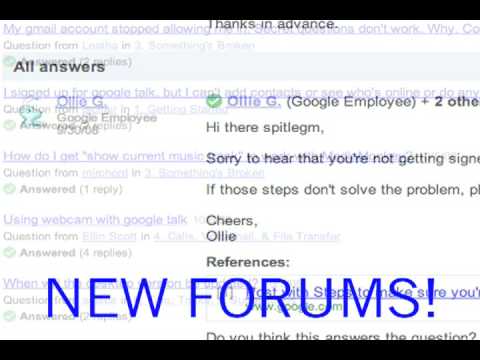 Introducing the Google Help Forums