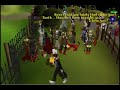 sorry for the lagg, there were alot of people there lol and all negative comments will be blockedhope you all like my vids and rate them well... and spam my vids too if you want and subscribe! this is why i cant respond to some of you on runescape (property of jagex LTD) can be played at runescape.com famouse ingame ppl incluse zezima dawgsays aka dawgsaysftw tehnoobshow theoldnite durial321 theunforgiving yogosun green098 uloveme and more they are all lvl 126 witch have stats of 99 and soon will be lvl 138 because of the new summoning skill, rate subscribe and comment well pl0x!