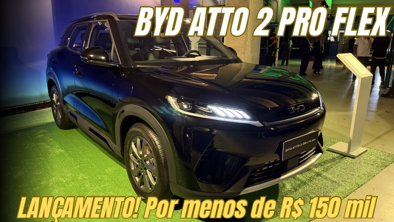 BYD ATTO 2 PRO FLEX POR MENOS DE R$ 150 mil: melhor que T-Cross, Tracker e Creta? ELE CHEGOI!