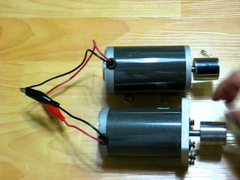how to turn dc motor into generator