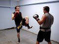 The Teep/push kick The Teep/push kick