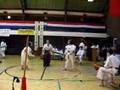Kelsey sparring