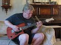 Rice Custom Guitar #108 blues