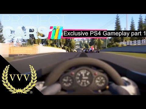 Project Cars Exclusive PS4 Gameplay part 1