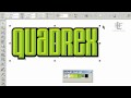 How to use the LHF Quadrex fonts