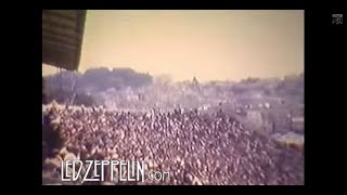 Led Zeppelin - RARE Live Footage, Kezar Stadium, San Francisco, 1973