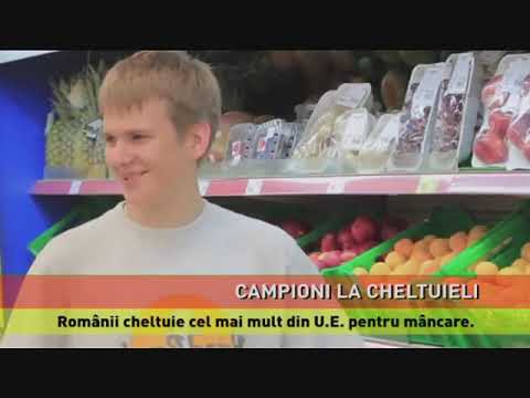 Românii, campioni la cheltuielile cu mancarea și băutura