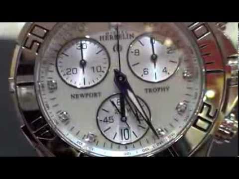 uhren-schmuck-design presents Michel Herbelin Newport Trophy Grand Sport Lady Diamond