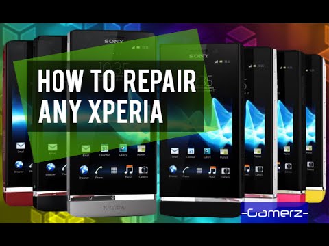 how to repair xperia using pc companion
