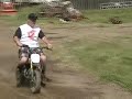 mini dirtbikes jumping and crashing