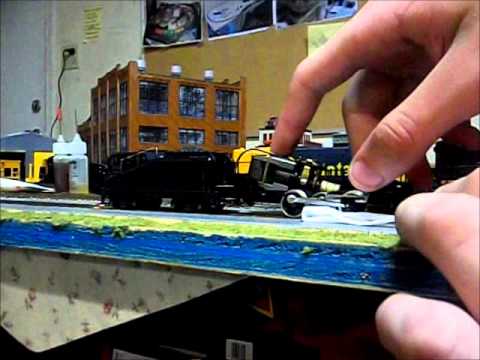 how to oil an ho train engine