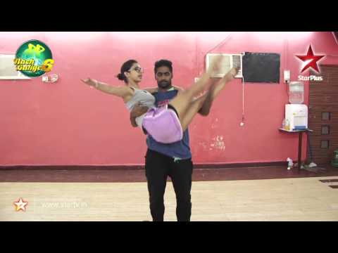 vaibhav - Bhavana and Vaibhav show us some dance moves! Now you can watch and emulate your favourite Nach Baliye 6 jodis. Watch Nach Baliye 6, Sat-Sun 9PM only on STAR...