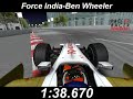ProF1r Singapore Hotlap Ben Wheeler 1:38.670