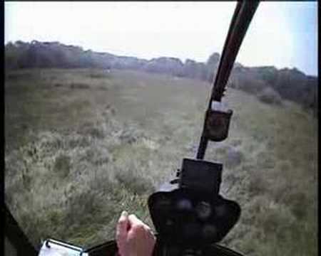 Robinson R22 Confined Area Clearance