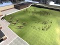 Beast Wars 1st War Zombies VS T Rexs VS Antlion Guards