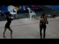 The World Games 2009 Kaohsiung Gymnastics- Anna BESSONOVA  and Eugenia KANAEVA~warm up~720p