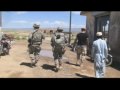 Dismounted Patrol Through Bazaar