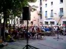Muntanya Blava ambientant la pla�a