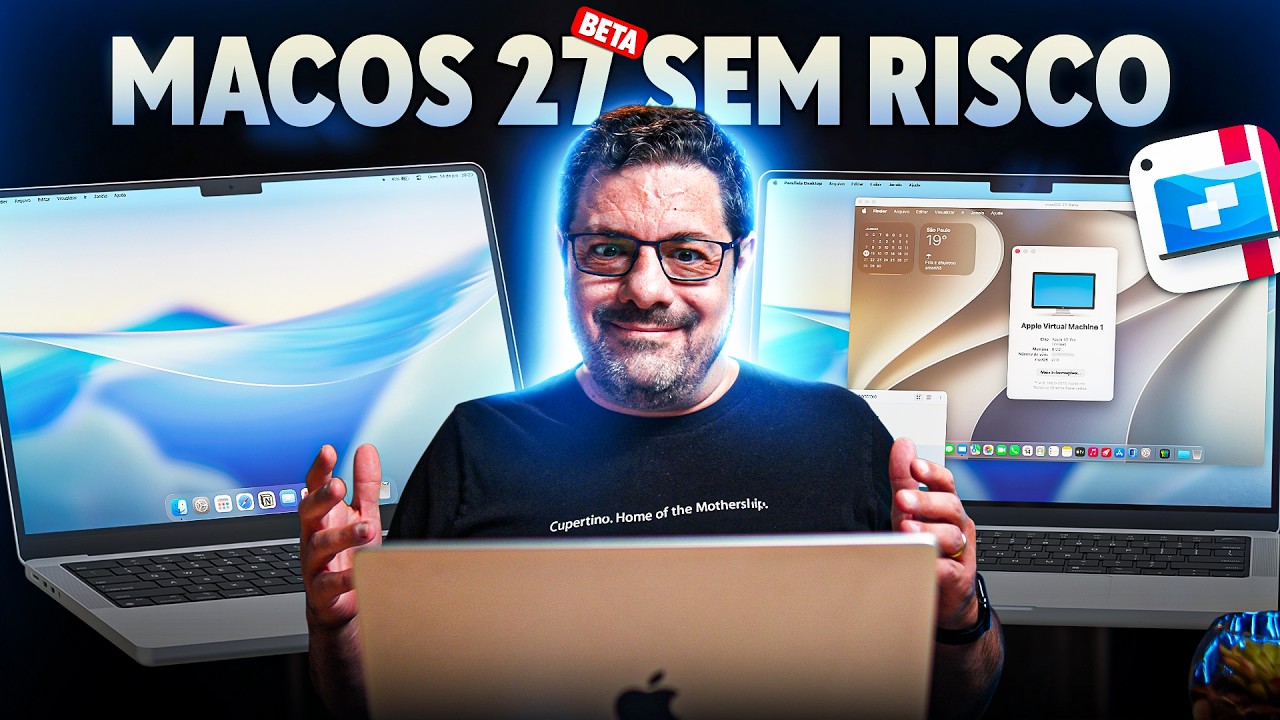 Quer TESTAR o macOS 27 Beta? Faça isso para não TRAVAR seu Mac!