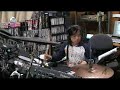 11 yr-old drummer girl, playing Black Page #2