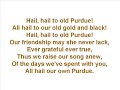 Purdue University - Fight Song