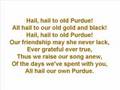 Purdue University - Fight Song