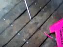 Kauff doing his thing with tent poles and pots floor etc ... Kauff doing his thing with tent poles and pots floor etc ...