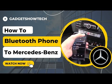 how to sync phone to mercedes ml350