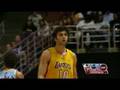 Andrew Bynum Yelling at Sasha Vujacic