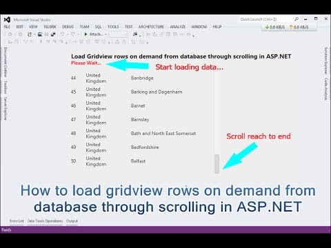 how to provide scrollbar to gridview