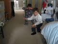 Boys dancing