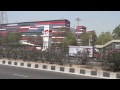 Gurgaon highway. Bus trip