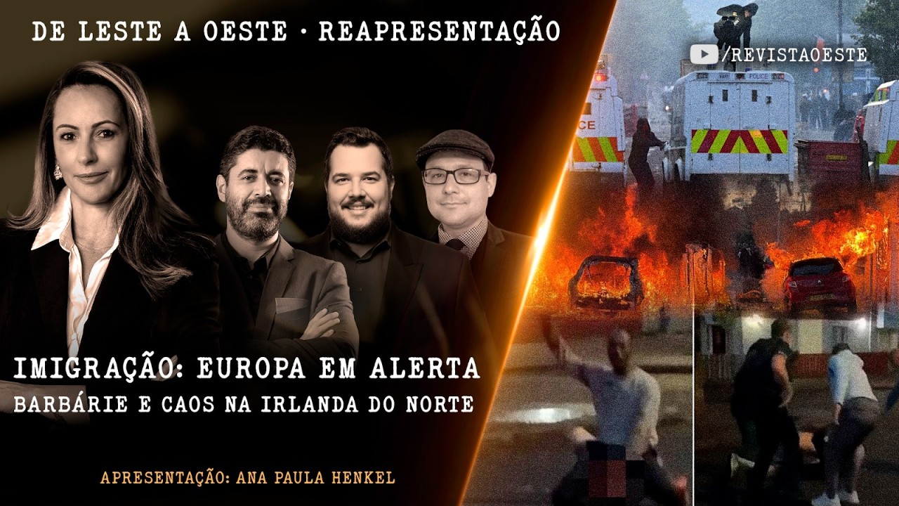 De Leste A Oeste, Com Ana Paula Henkel - 12/06/26 | Imigração: Europa Em Alerta - Reapresentação