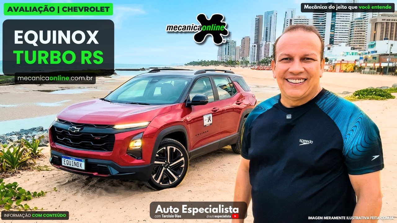 Equinox RS 2026 vs. Rivais: O SUV médio que aposta no espaço e no Google nativo