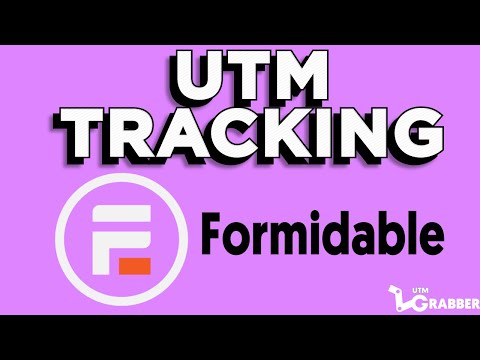 Formidable Forms UTM Tracking Video Tutorial