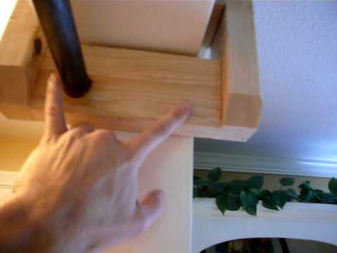 how to attach pull up bar to doorway