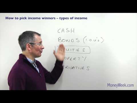 How to pick income winners – Types of income – MoneyWeek Investment Tutorials