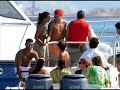 Cristiano's romantic holidays in Sardinia with Nereida
