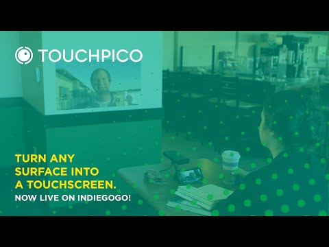 TouchPico on Indiegogo: Android PC with Projected Touch Screen