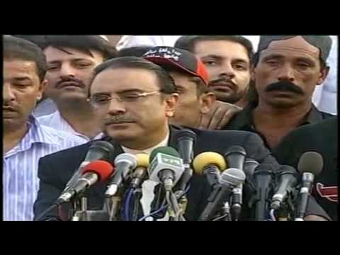 Asif Zardari says Shut up! - by Asif