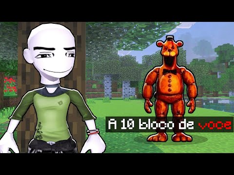SOBREVIVI AO VÍRUS DO FNAF NO MINECRAFT E SAI TRAUMATIZADO!!!!