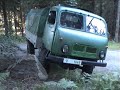 Tatra 805 with Audi engine - inline 5 cylinder engine, added power stearing, power brakes, different bed and some other modifications