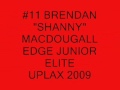 Brendan MacDougall Edge Lacrosse - Junior Elite