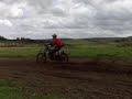 YZ125 jump drumclog twinshock