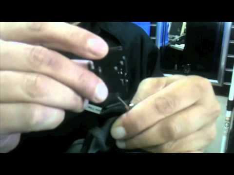 how to fasten d'ring strap