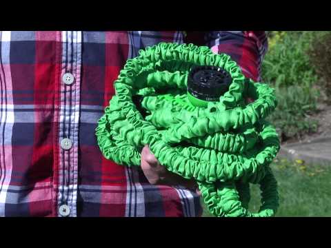 Flexibler Gartenschlauch - Das TV Flexi Wunder ein Schlauch ohne Verheddern oder Verknicken!