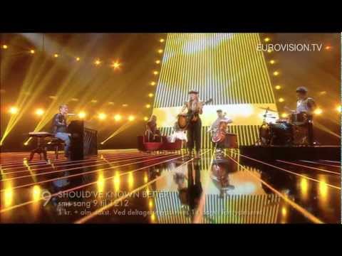 Soluna Samay - Should've Known Better (Denmark) Eurovision Song Contest 2012