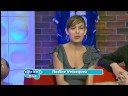 nadine velazquez on the soccer am couch