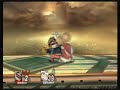 This video's intent is to demonstrate just about all of the character's moves, throws, taunts, special moves, and final smash. I also share some brief thoughts of mine after playing this game a lot.Wario is a really fun character to play. He is not as slow as you might expect. Many of his A moves activate very quickly, and they have high knockback. His B moves, while fun, aren't really that great. By the way, he can eat just about anything. Wario will begin to blink when his fart is fully charged (happens over time). His final smash is even more fun. For a short time you are an invincible, faster, stronger Wario. You should manage at least 2 KO's in a 4 man brawl.